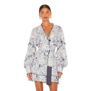 Alexis Fortune Dress in Kaleidoscope Blue